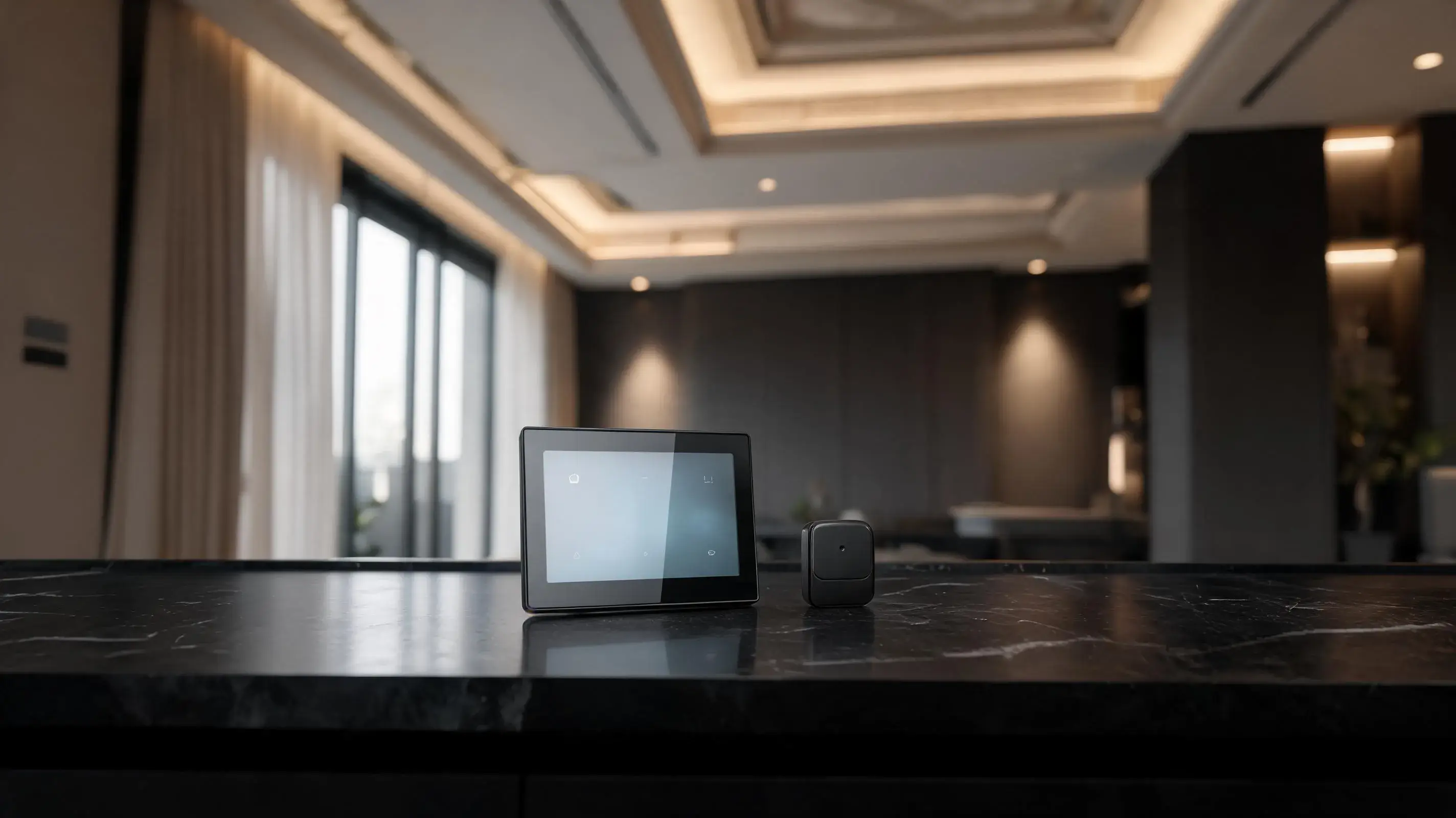 Luxury smart villa automation system installation in Saudi Arabia with lighting and security integration
